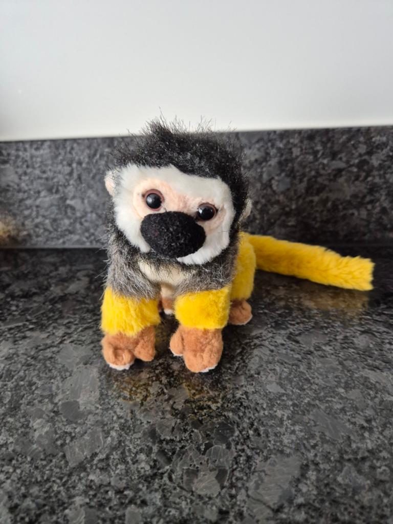 Apenheul / Gaiapark - Knuffel Doodskopaapje, Ophalen of Verzenden, Overige typen