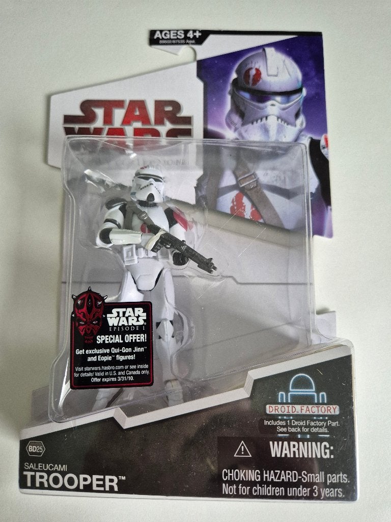 Star Wars TLC Red BD25 Saleucami Trooper, Verzamelen, Ophalen of Verzenden, Nieuw, Actiefiguurtje