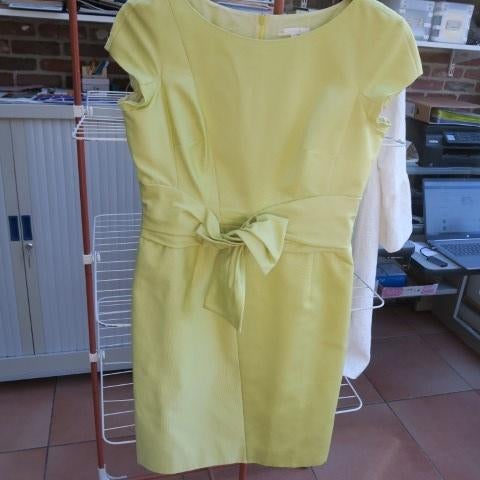 Kleedje geelgroen Paule Ka mt 42, Kleding | Dames, Geel, Maat 42/44 (L), Ophalen of Verzenden, Zo goed als nieuw