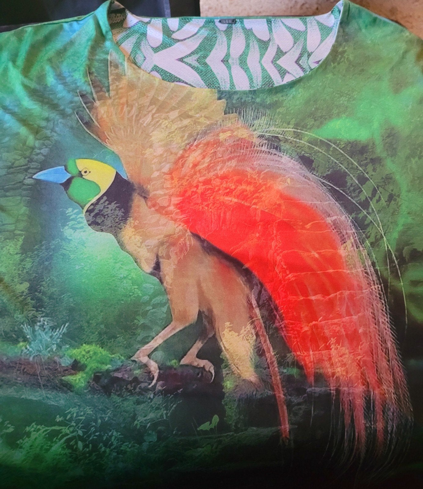 Fraai reversible shirt Lizzy & Coco maat XL, Verzenden, Korte mouw, Groen, Lizzy & Coco