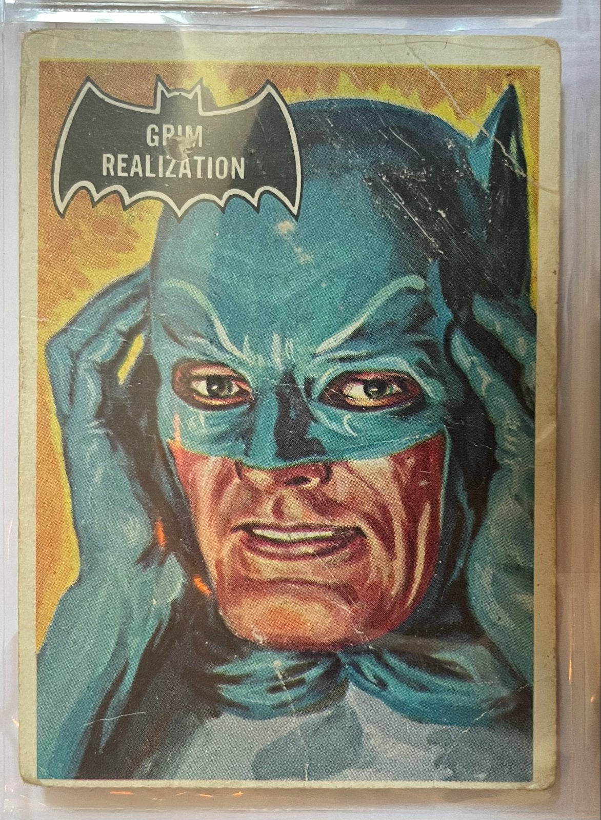 Batman Black Bat Kaarten 1966 USA, Ophalen of Verzenden, Gebruikt, Foto of Kaart