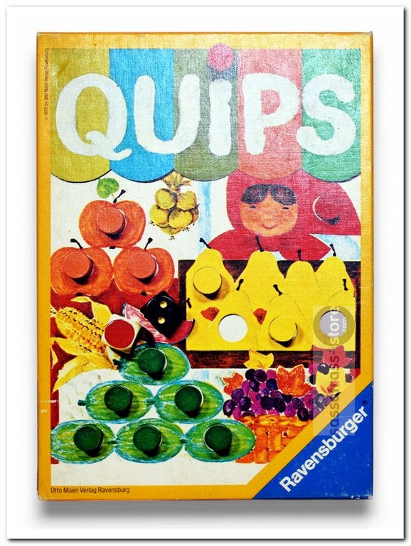Quips (1972) ~ Ravensburger, Ophalen of Verzenden, Zo goed als nieuw, Puzzelen