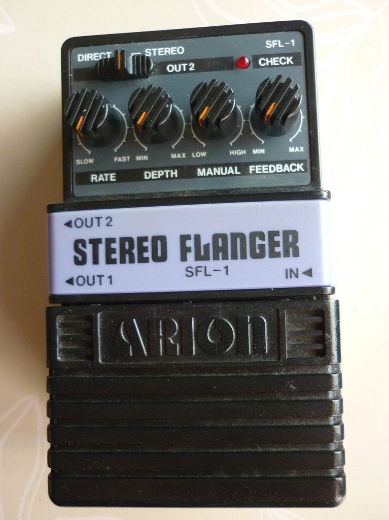 Arion Stereo Flanger SFL-1 (Made in Japan), Ophalen of Verzenden, Gebruikt