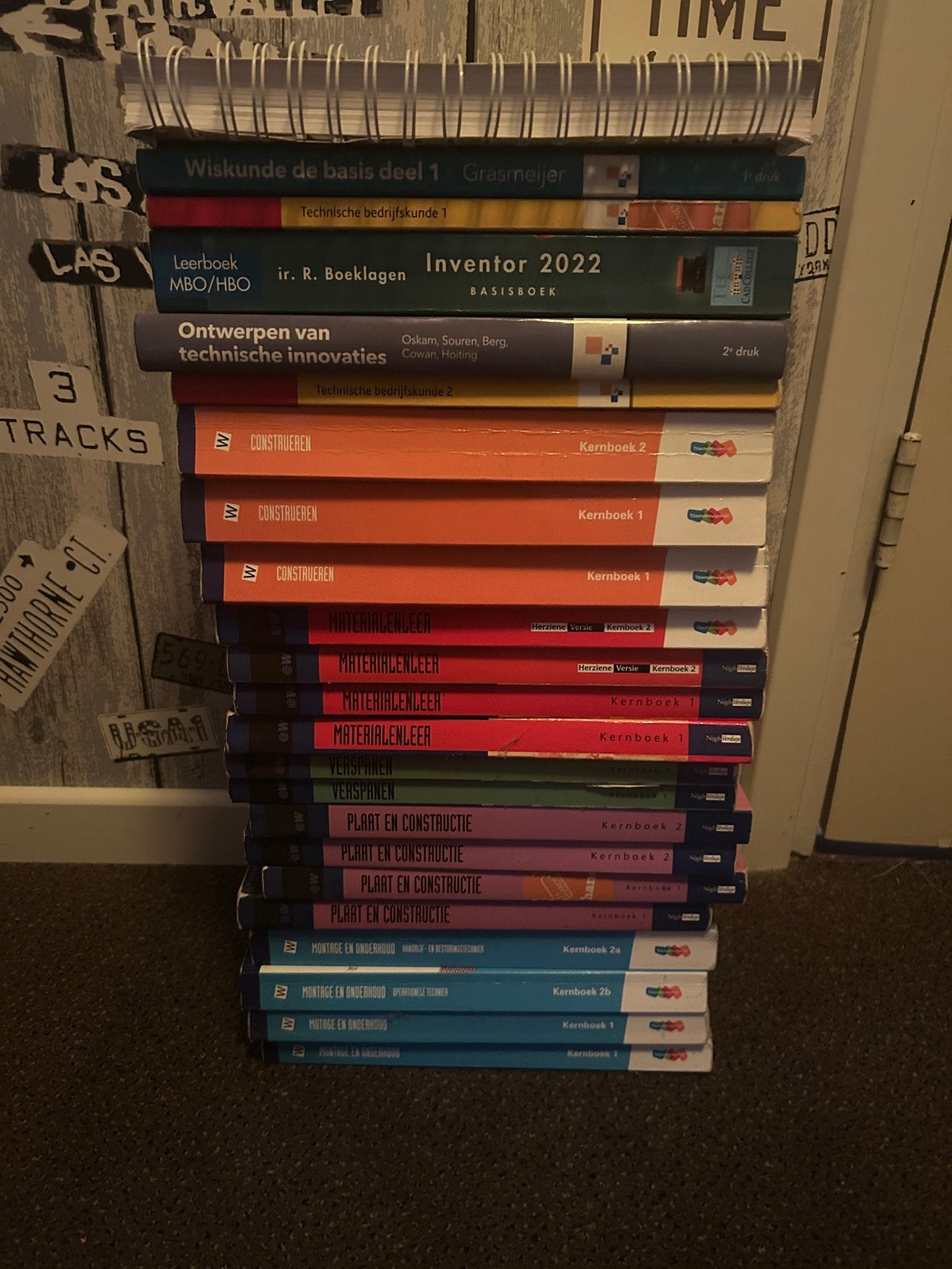 Grote collectie MBO schoolboeken, Ophalen, Gelezen, Overige vakken