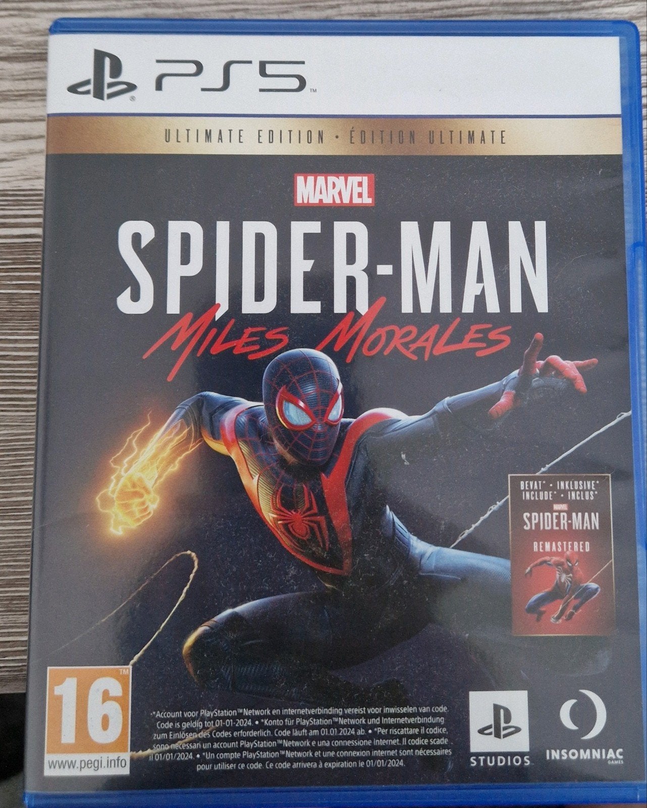 PS 5 Game - Marvel Spider-Man:Miles Morales Ultimate Edition, Spelcomputers en Games, Ophalen