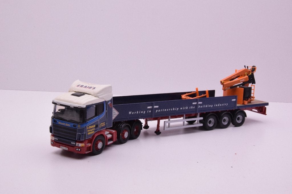 Scania 124  '' Craigs Haulage Denny ''  Corgi, Hobby en Vrije tijd, Modelauto's | 1:50, Ophalen of Verzenden, Zo goed als nieuw