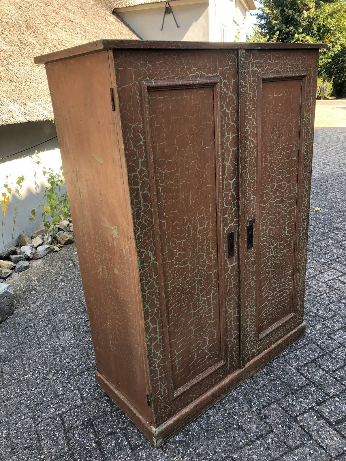 Franse kast/vakkenkast/brocante kast/kast, Ophalen of Verzenden