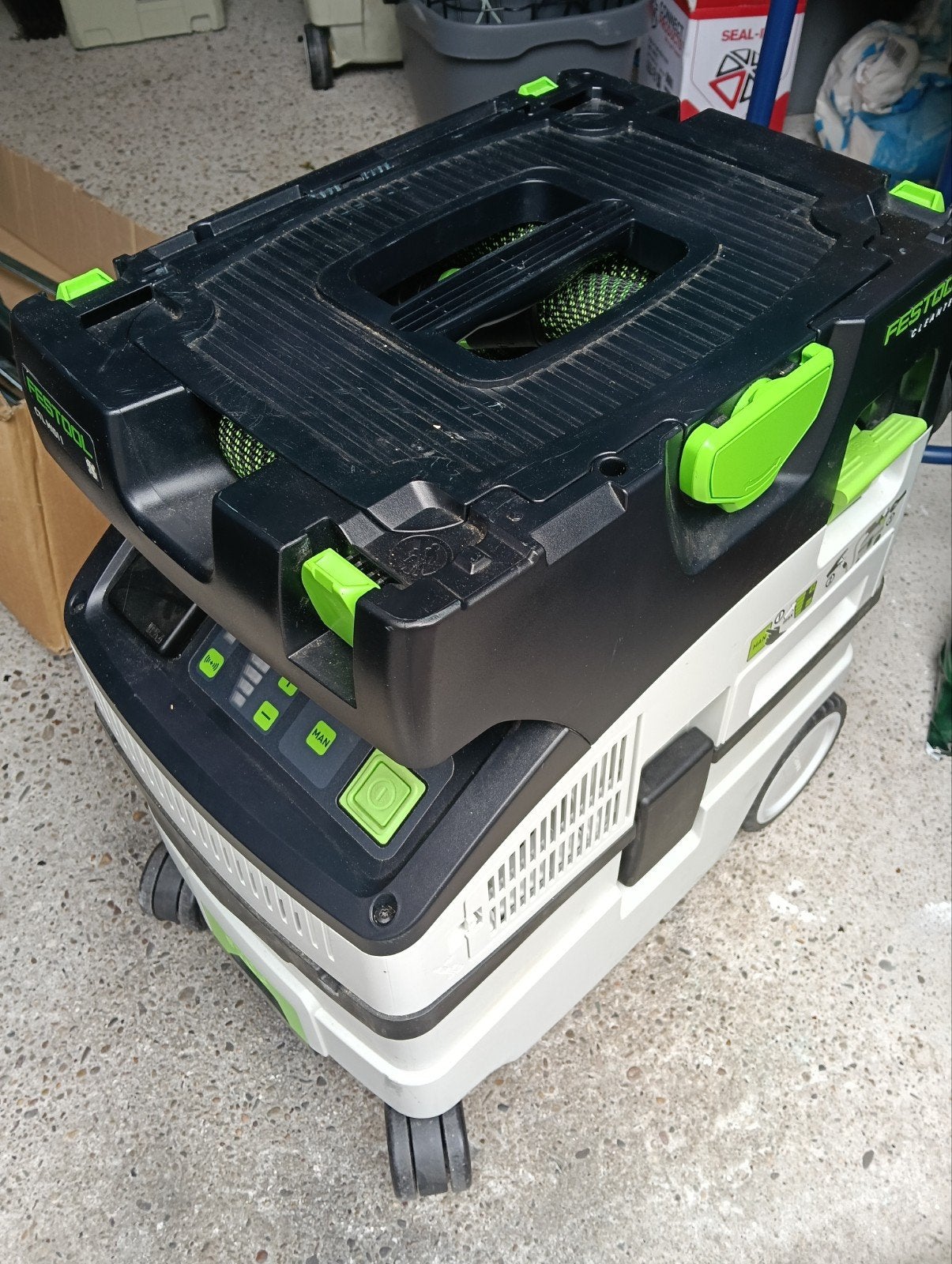 Festool CTL MIDI I Stofzuiger, Ophalen, Inclusief accessoires, Zo goed als nieuw, Industriële stofzuiger