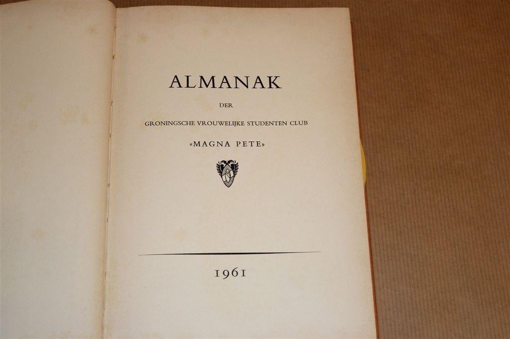 Almanak G.V.S.C. Magna Pete [1961] — Incl. Ledenlijst, Ophalen of Verzenden, Gelezen