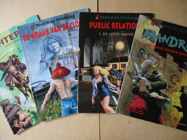 w0212 moord en doodslag 1 t/m 14, Boeken, Eén stripboek, Ophalen, Gelezen