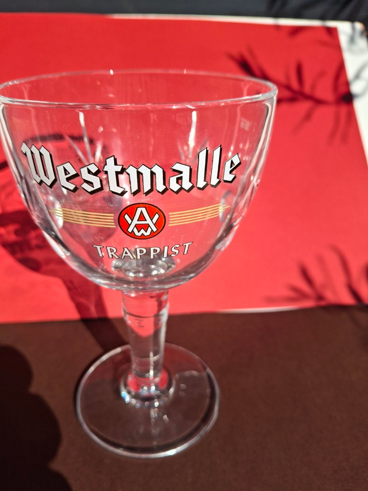 bierglas westmalle, Verzamelen, Ophalen of Verzenden