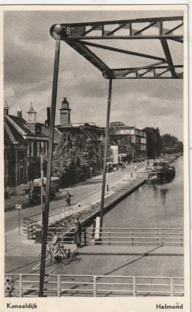 Helmond (N.Br.) - Kanaaldijk, ca. 1957., Ophalen of Verzenden, 1940 tot 1960, Gelopen, Noord-Brabant