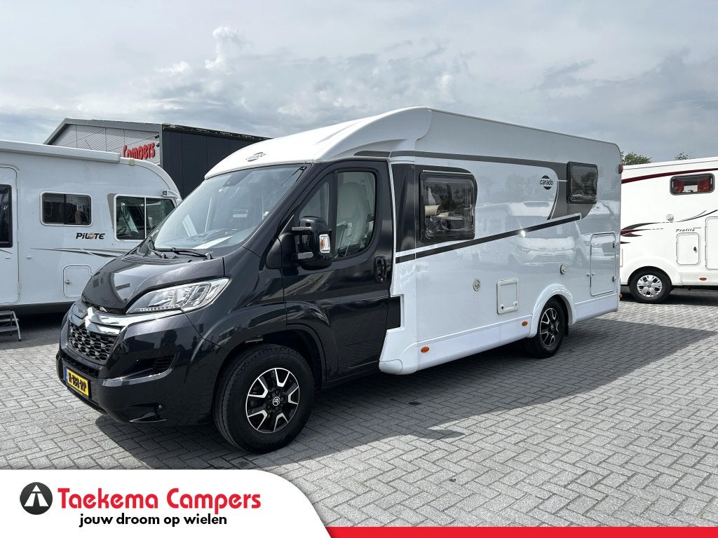Carado V337 Enkele-bedden/2020/Euro-6/Airco/6.60M/140PK!, Caravans en Kamperen, Campers, Bedrijf, Tot en met 3, 6 tot 7 meter