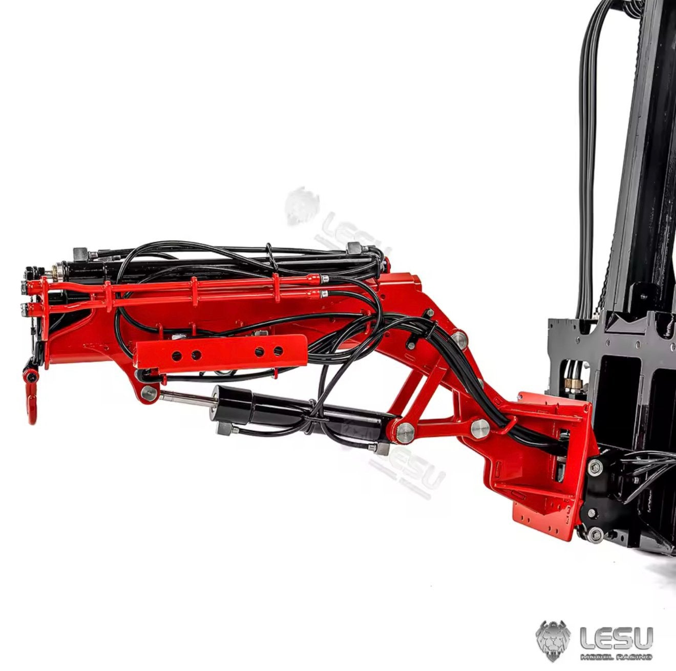 Hydraulische verleng Jib voor Lesu RC heftruck 1/14, Ophalen of Verzenden, Nieuw, Schaal 1:14, Onderdeel