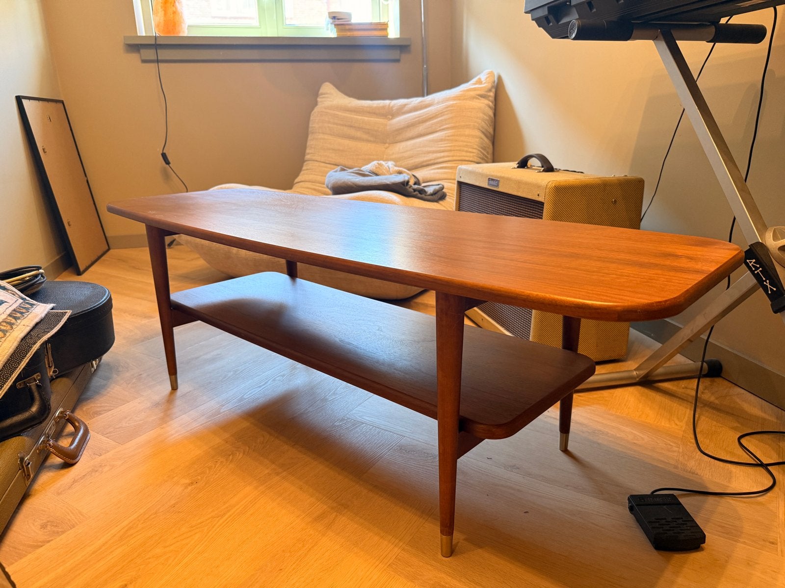 La Redoute Ronda bijzet-/salontafel, Ophalen, Gebruikt, 100 tot 150 cm, Eikenhout
