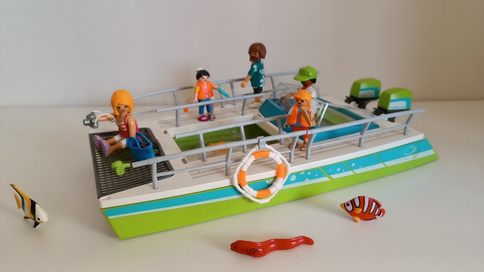 Playmobil 9233 Glazen vloerboot onderwatermotor 5159/7350, Kinderen en Baby's, Speelgoed | Playmobil, Ophalen of Verzenden, Zo goed als nieuw