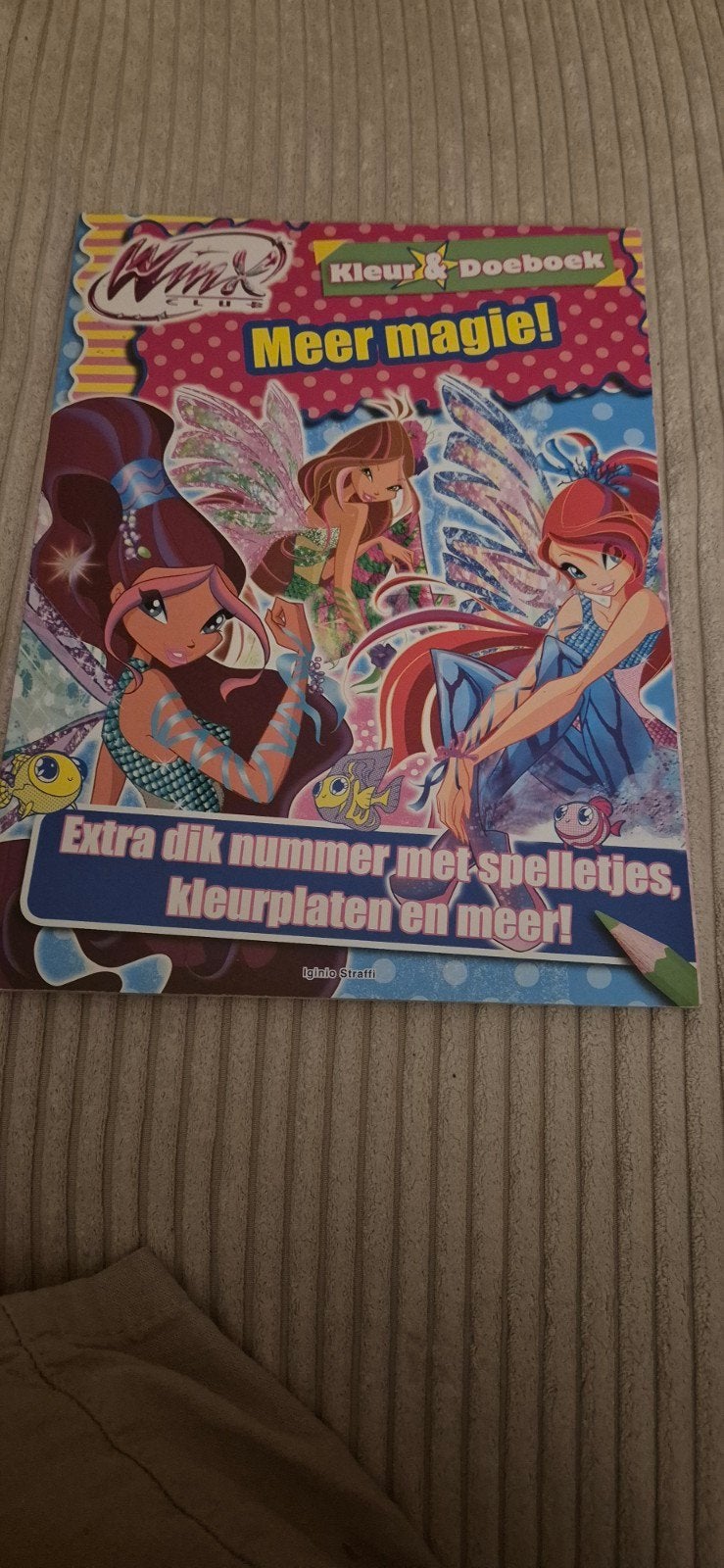 Winx Club Kleur & Doeboek - Meer magie!, Ophalen of Verzenden, Gebruikt, Overige merken