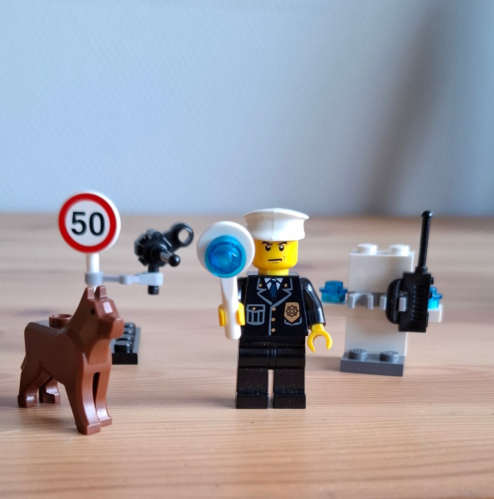 Lego City 5612 Politieagent met hond en accessoires, Ophalen, Lego, Compleet, Complete set