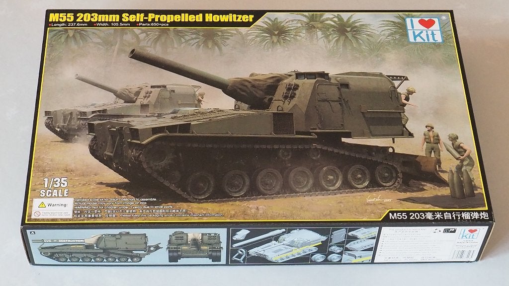 1/35 M-55 203mm SPH I Love Kit, Overige merken, Tank, 1:32 tot 1:50, Nieuw