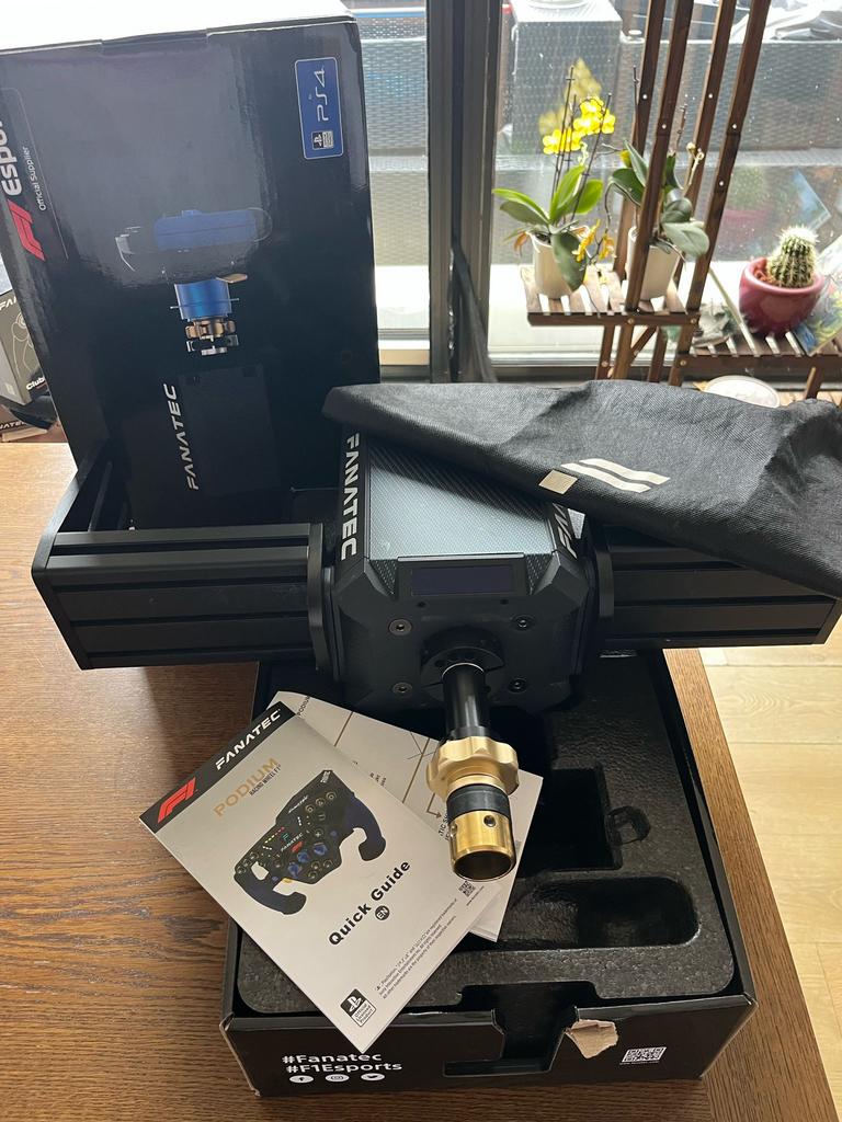 Fanatec DD1 met extention shaft PS4/5, Ophalen of Verzenden, Zo goed als nieuw