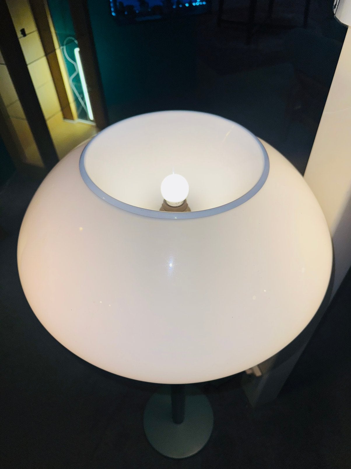 Retro vintage vloerlamp Space Age mushroom lamp, Ophalen, A, A, A