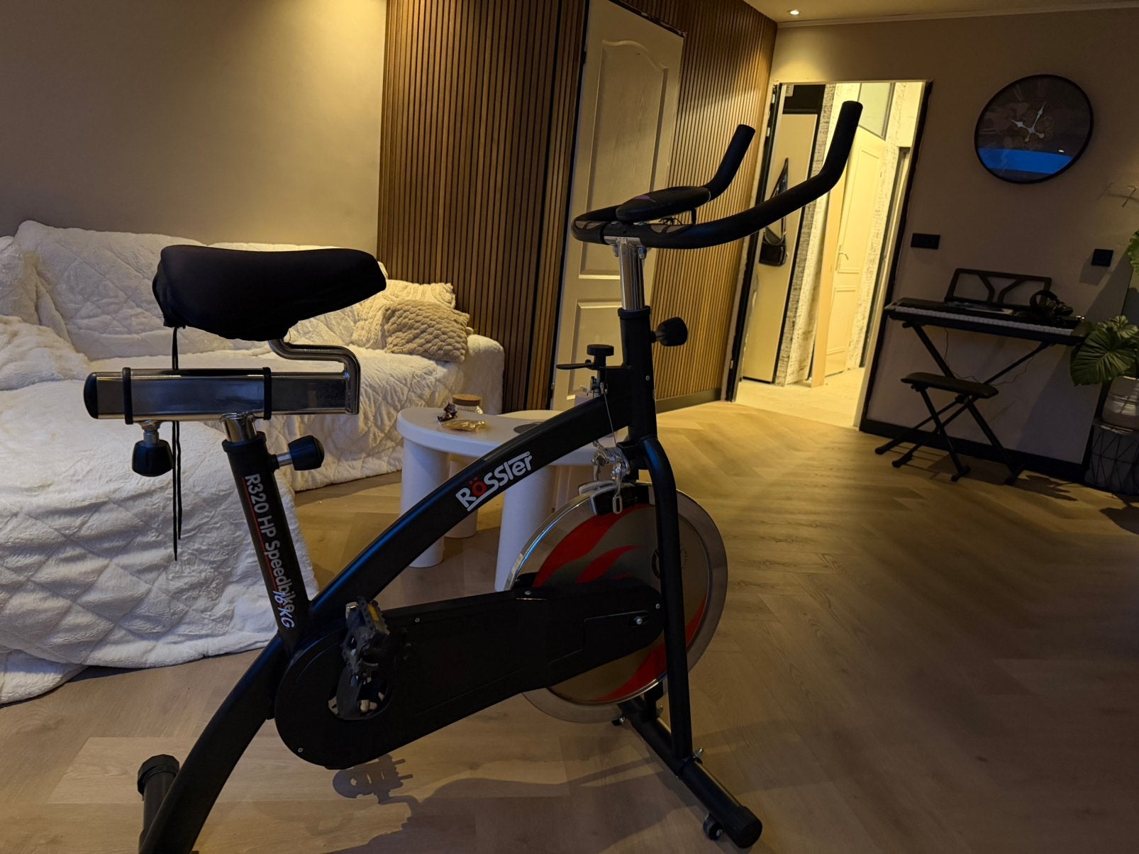 Spinfiets hometrainer, Sport en Fitness, Ophalen of Verzenden, Zo goed als nieuw, Hometrainer