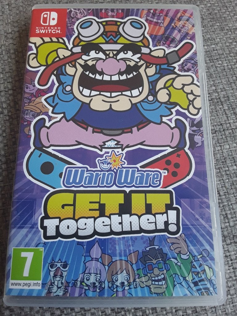 Nintendo Switch Game WarioWare Get It Together  !, Spelcomputers en Games, 3 spelers of meer, Ophalen of Verzenden, Zo goed als nieuw