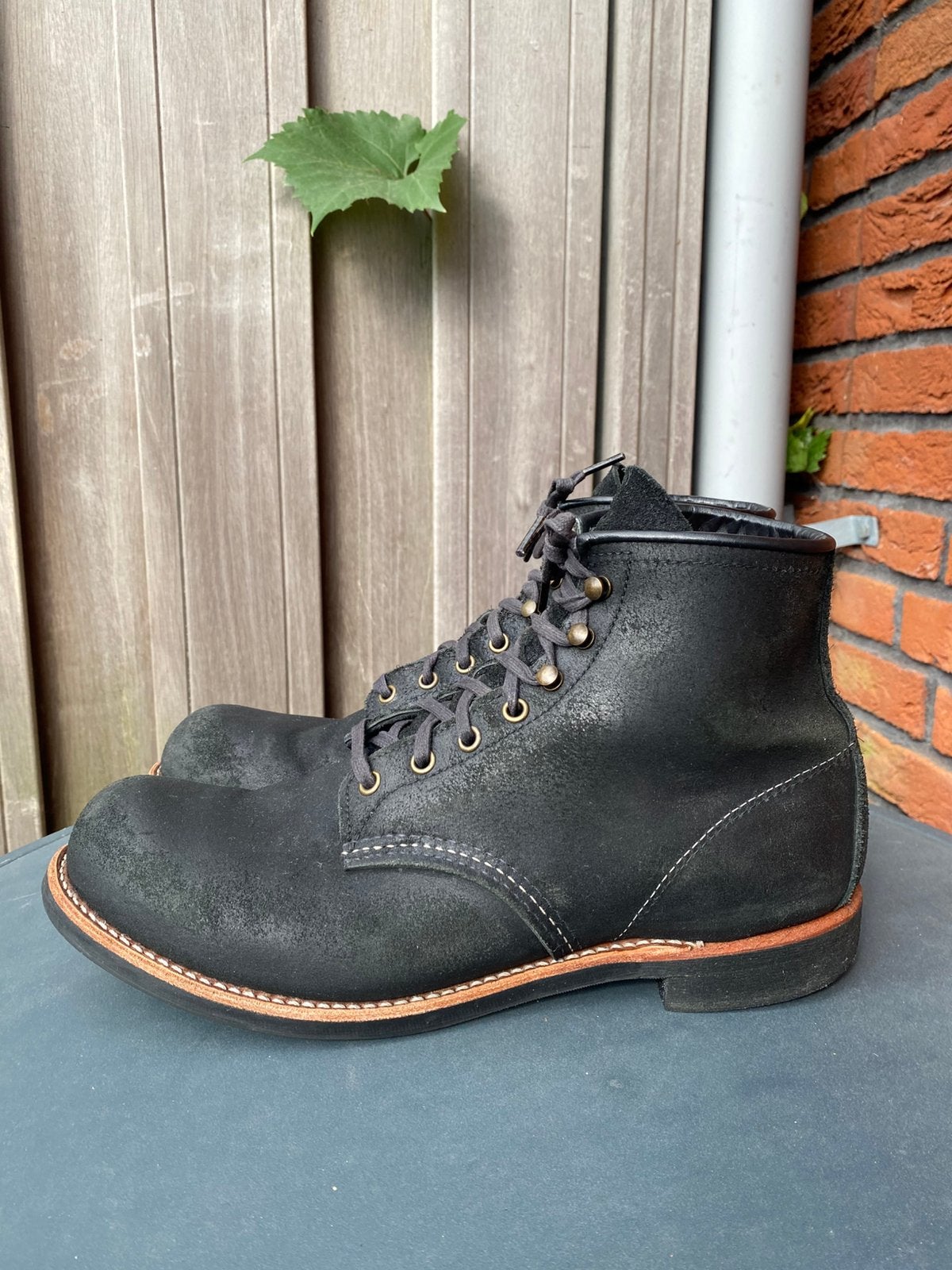 Red Wing 1155 Blacksmith black spitfire US11D/EU44, Kleding | Heren, Zwart, Boots, Ophalen of Verzenden, Gedragen