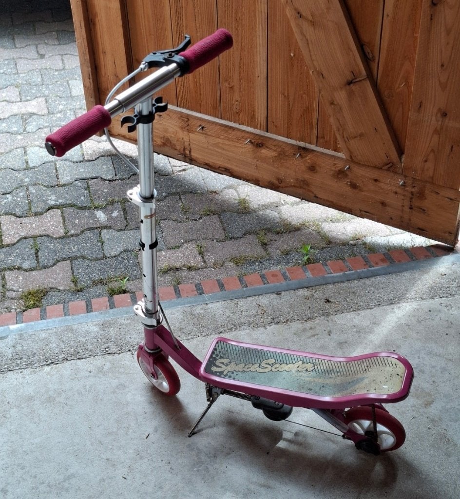 Spacescooter, Ophalen, Gebruikt, Overige typen