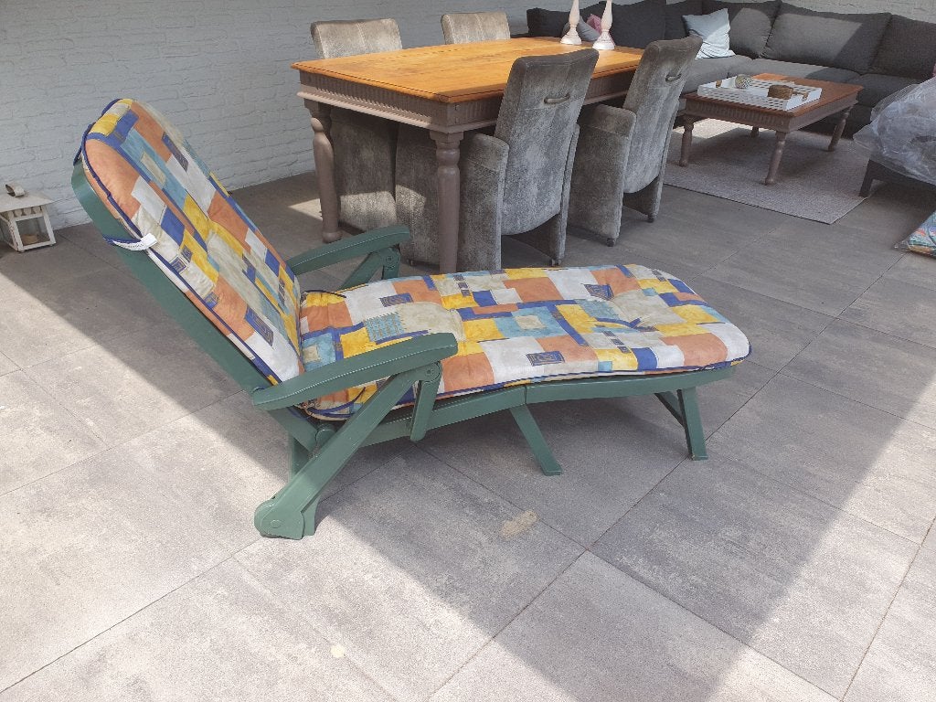 Ligstoel Jardin, Ophalen, Zo goed als nieuw, Kunststof, Verstelbaar