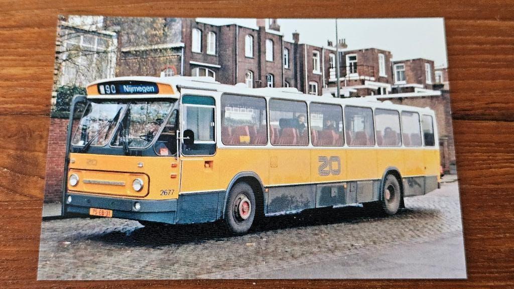 Foto BUS ZO ZuidOoster Gennep 2677, Verzamelen, Spoorwegen en Tramwegen, Verzenden, Gebruikt, Bus of Metro, Overige typen