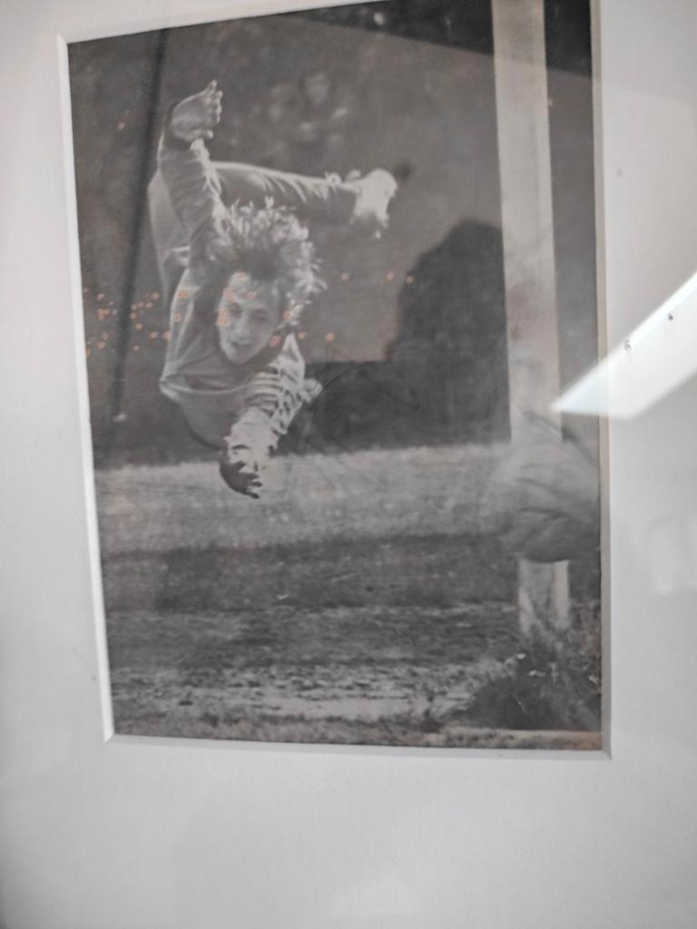 Gesigneerde foto van Cruijff, Antiek en Kunst, Ophalen of Verzenden