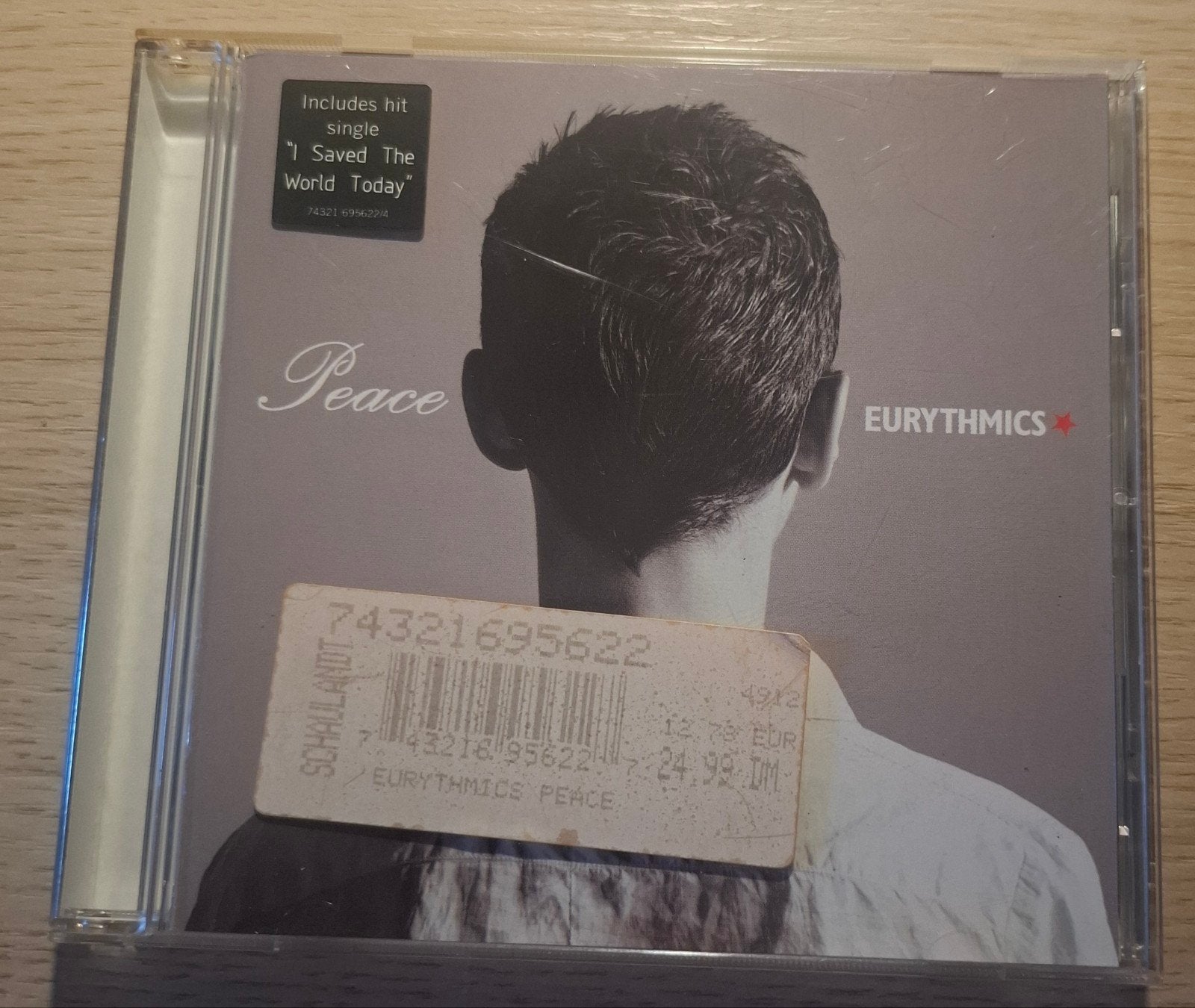Eurythmics - Peace, Cd's en Dvd's, Pop, Ophalen of Verzenden, Zo goed als nieuw, Album