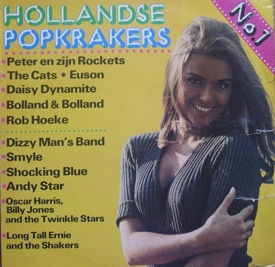 Hollandse Popkrakers - No. 1 diverse artiesten, Cd's en Dvd's, Verzenden, Gebruikt, 12 inch