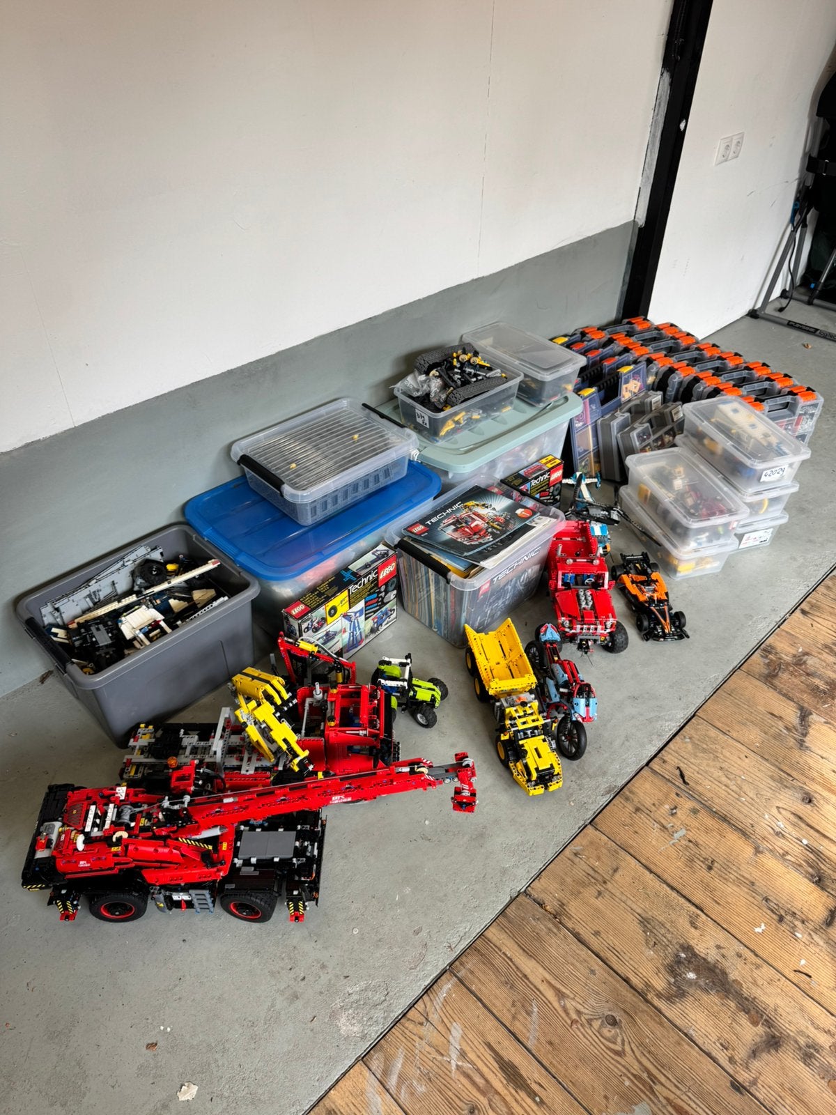 Grote partij Lego (Technic, City, Creator, Trein, Friends), Kinderen en Baby's, Speelgoed | Duplo en Lego, Ophalen, Gebruikt, Inclusief extra onderdelen