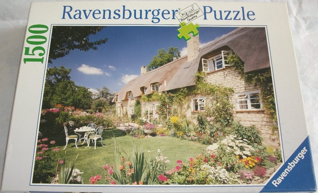 Puzzel *** COTTAGE ON BREDON HILL, WORCS. *** 1500 stukjes, Ophalen of Verzenden, 500 t/m 1500 stukjes, Zo goed als nieuw, Legpuzzel