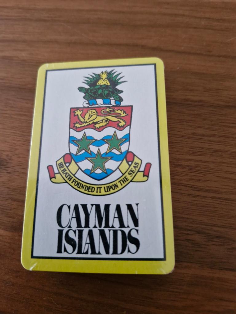 Speelkaarten Cayman Islands, Ophalen of Verzenden, Zo goed als nieuw, Speelkaart(en)