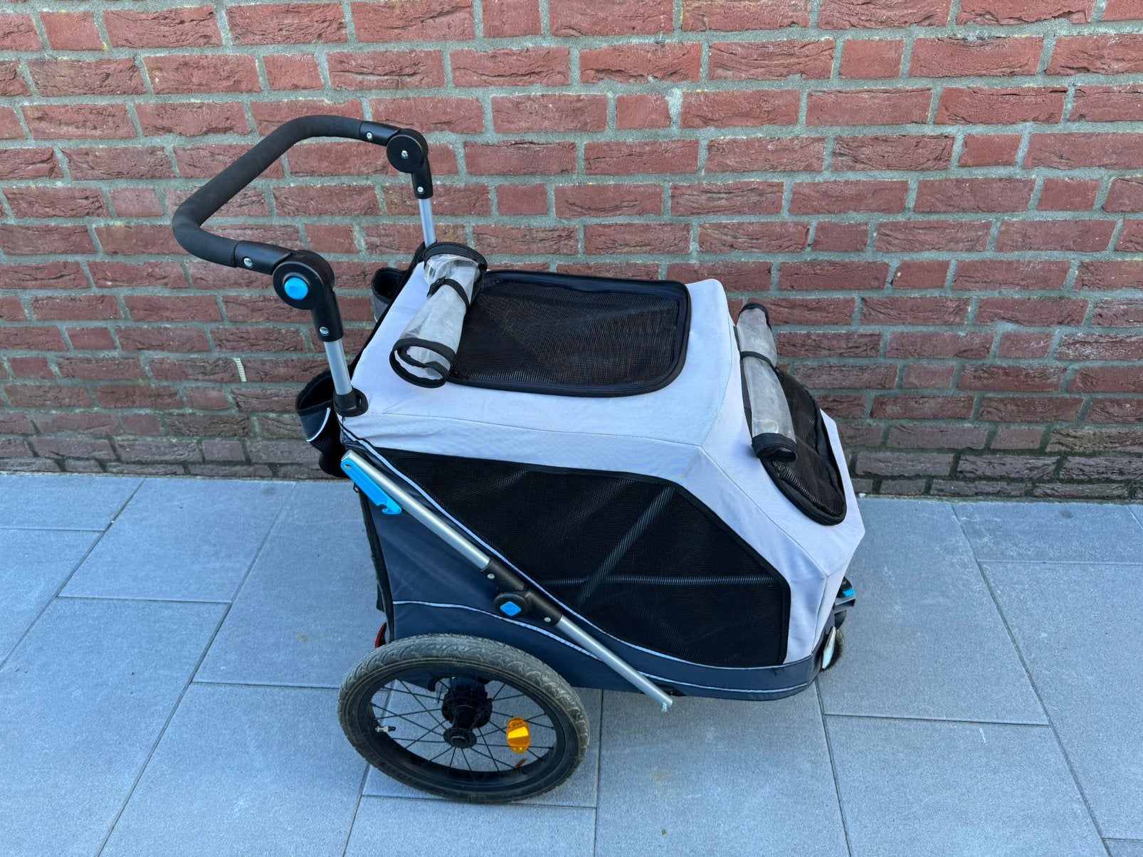 Hondenkarretje Trixie wandelwagen fiets loopwagen hond  M, Ophalen, Zo goed als nieuw