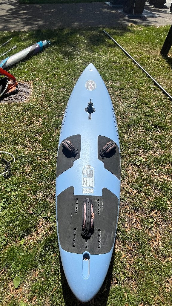 Windsurfspullen bord, mast, zeilen en accesoires, Watersport en Boten, 250 tot 300 cm, Gebruikt, 5 tot 6.5 m², Ophalen