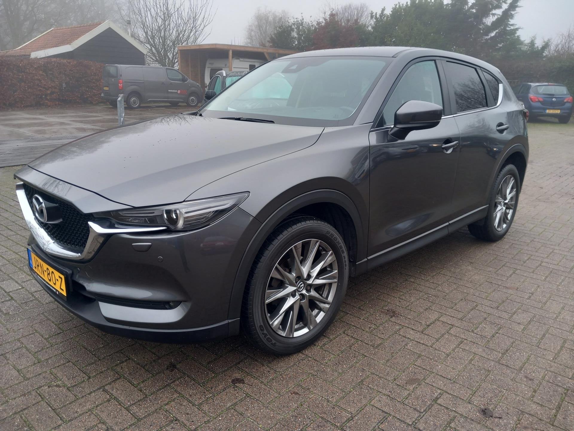 Mazda CX-5 2.5 SkyActiv-G 194 pk automaat head up displ 360, Auto's, 1490 kg, Gebruikt, Euro 6, 4 cilinders