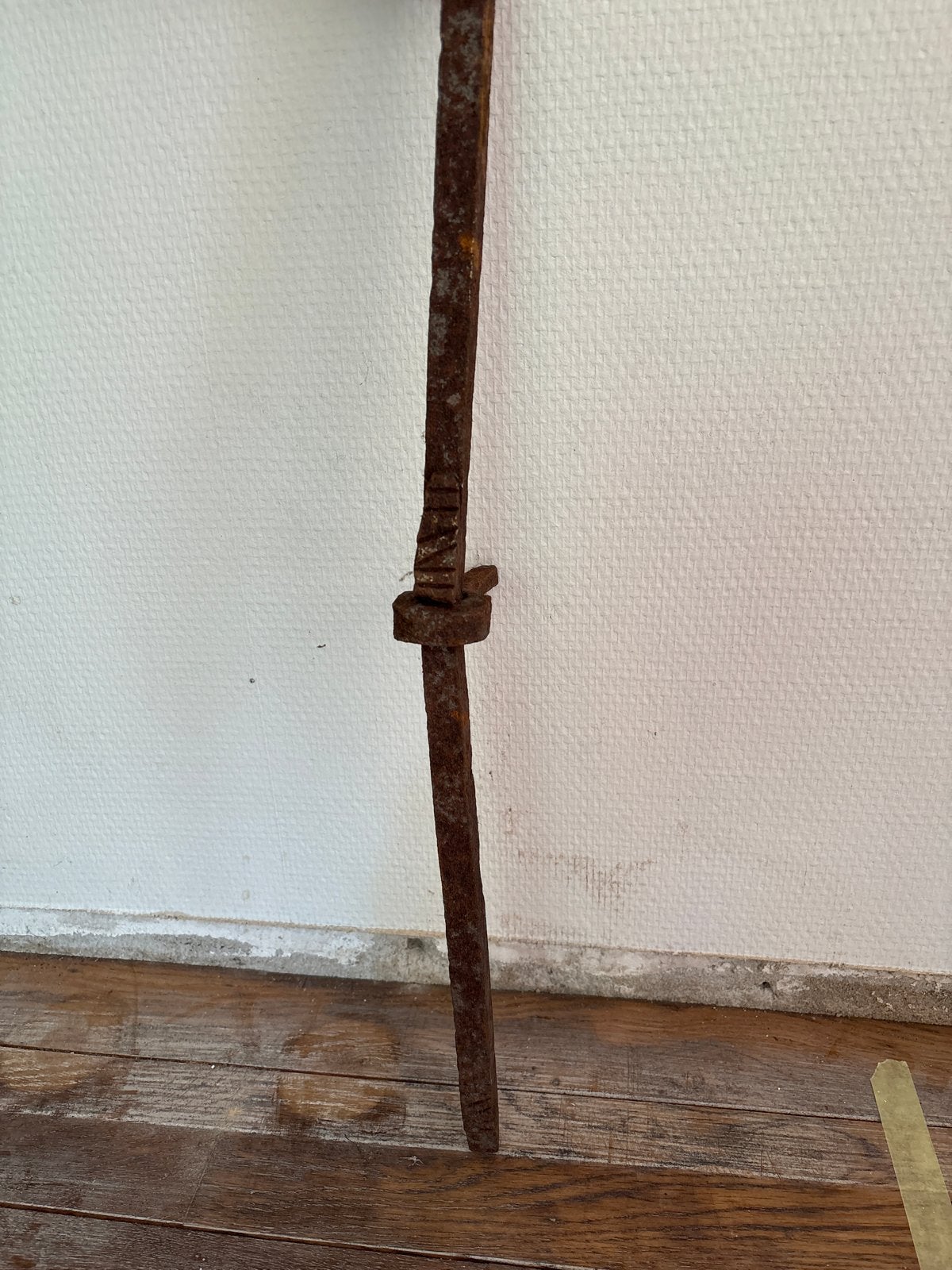 Oude handgesmede muuranker voor de liefhebber, Ophalen of Verzenden