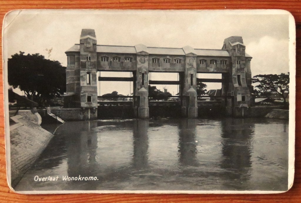 Java Indonesië: Wonokromo: Overlaat, Verzamelen, Ophalen of Verzenden, Voor 1920, Noord-Brabant