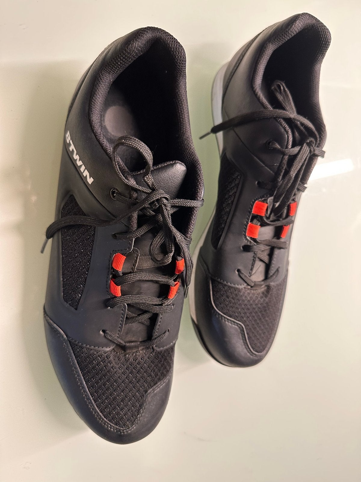 B'Twin MTB Schoenen 100 Zwart - Maat 45, Heren, Schoenen, Overige maten, Ophalen of Verzenden