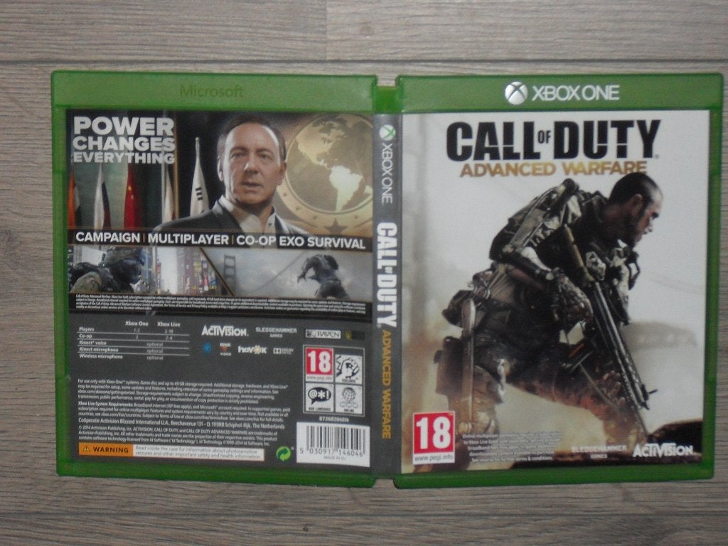Call of Duty Advanced Warfare Nieuwstaat, Spelcomputers en Games, Games | Xbox One, Shooter, 1 speler, Ophalen of Verzenden, Zo goed als nieuw