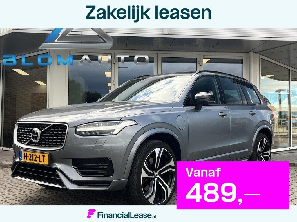 Volvo XC90 2.0 T8 AWD R-Design POLESTAR PANO+B&W+22INCH, Gebruikt, 4 cilinders, 7 stoelen, Bedrijf
