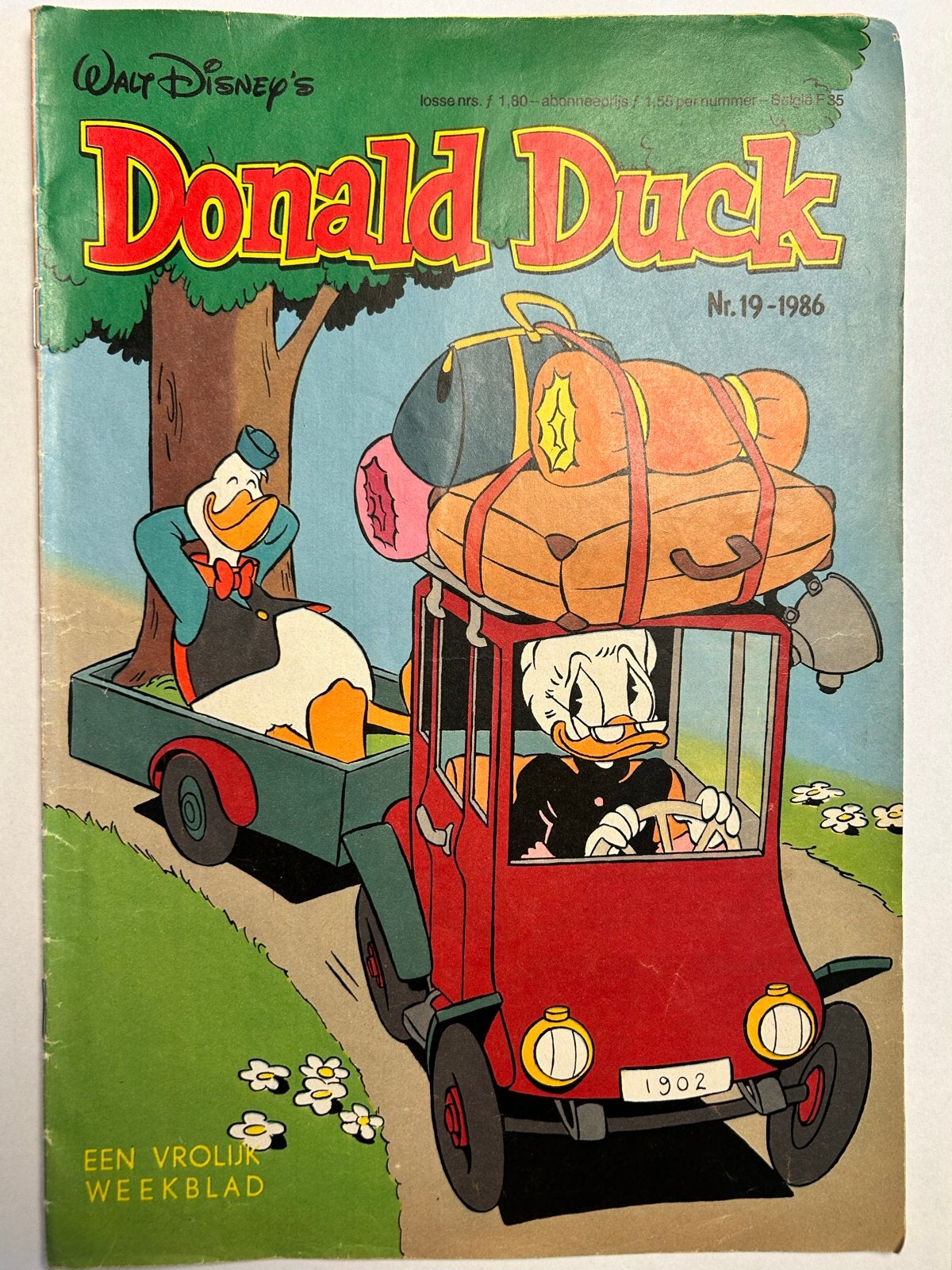 Donald Duck Weekblad Nr. 19 - 1986, Boeken, Eén stripboek, Ophalen, Gelezen