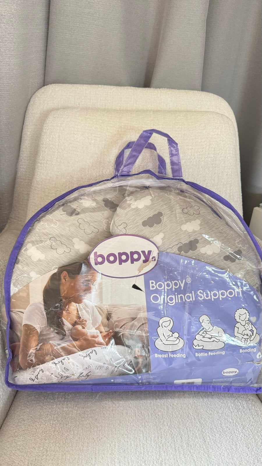 Boppy Original voedingskussen - Zo goed als nieuw, Ophalen, Zo goed als nieuw