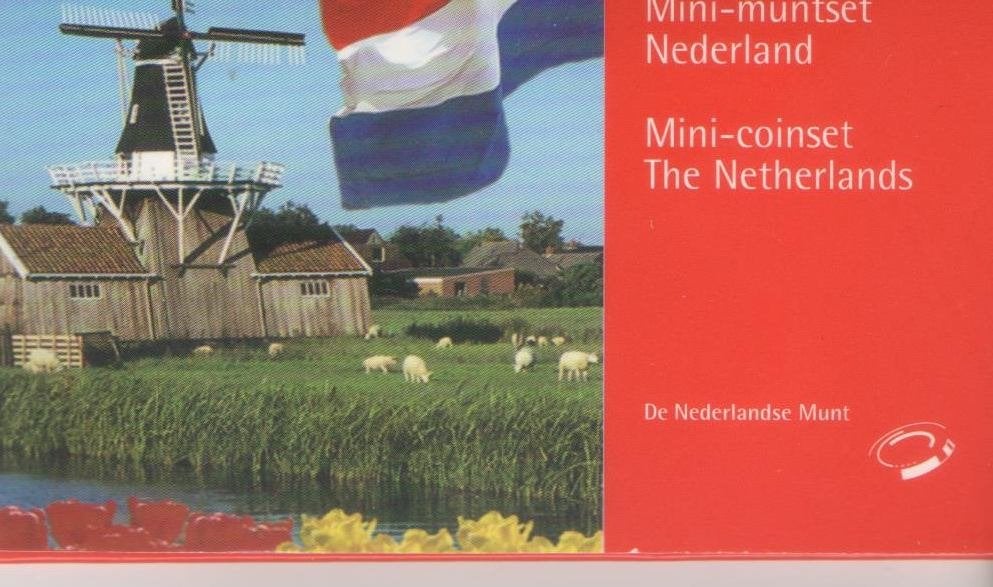 Mini muntsetjes  1998 en 2001, Postzegels en Munten, Munten | Nederland, Ophalen of Verzenden, Koningin Beatrix, Overige waardes
