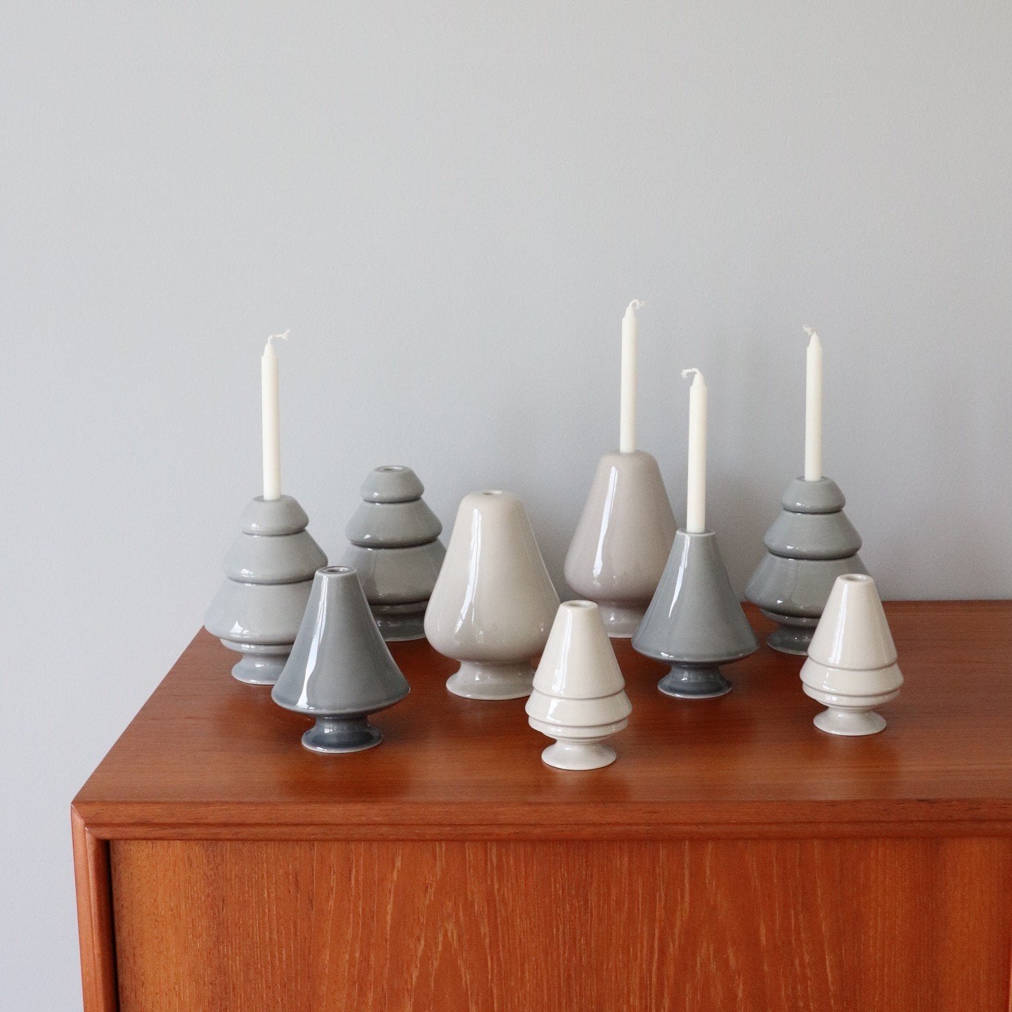 Kahler avvento kerstboom kandelaars Deens design, Kahler, Kahler, Ophalen of Verzenden, Zo goed als nieuw