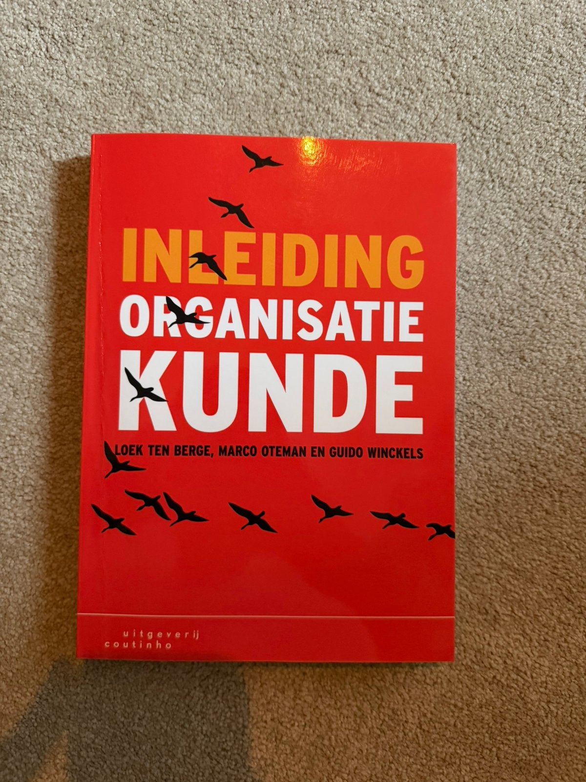 Inleiding organisatiekunde, Ophalen, Zo goed als nieuw, Overige uitgevers, Nederlands